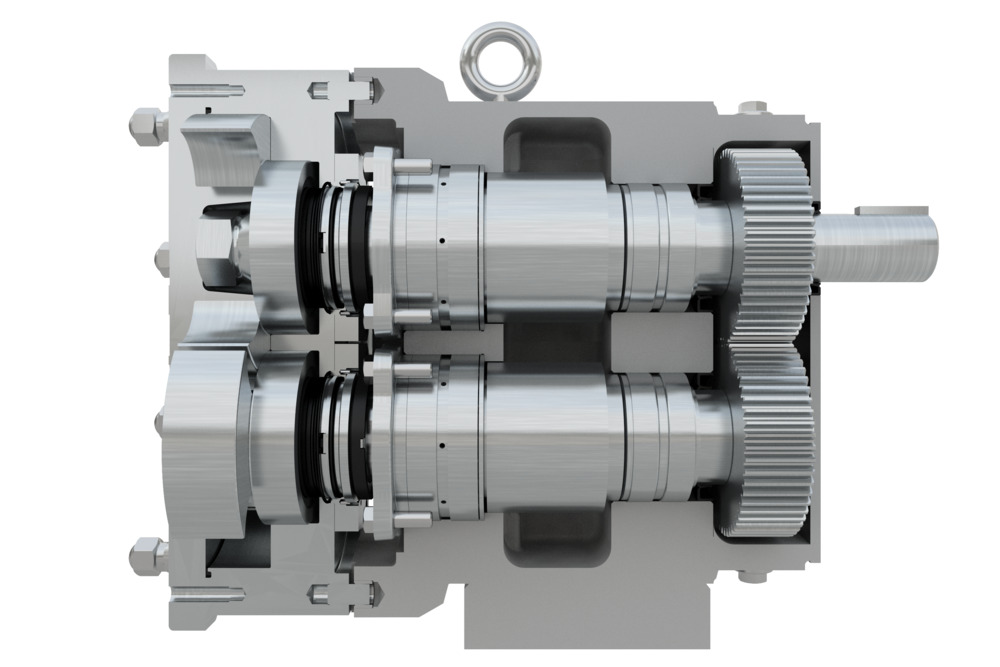 Waukesha Cherry-Burrell Universal Pumps Series 3 - Displacement Positive
